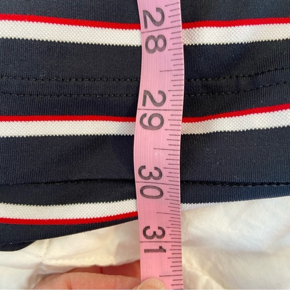 FootJoy Men's Performance Golf Polo Black White Red Stripe Size XXL - Picture 9 of 9